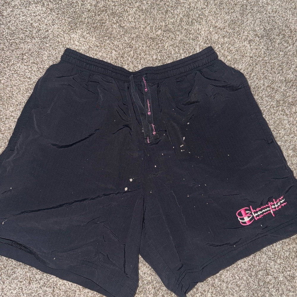 Champion Black Men's Athletic Shorts